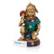 Bajrang Bali Sitting Idol With Gada On Shoulder Murti Showpiece