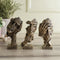 Human Face Decorative Resin Showpiece (Set of 3) 