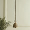 Brass Temple Hanging Bell with Chains and Hook