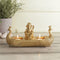 Resin Ganesh Idol on Swan Boat with Tealight Holder