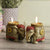 Elephant Shaped Tea light Candle Holder (Set of 2)