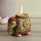 Elephant Shaped Tea light Candle Holder (Set of 2)