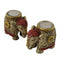 Elephant Shaped Tea light Candle Holder (Set of 2)