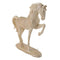 Polyresin Horse with Uplifted Leg Standing Showpiece, DFMAS411