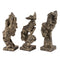 Human Face Decorative Resin Showpiece (Set of 3) 