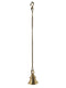 Golden Brass Hanging Bell Ghanti for Temple