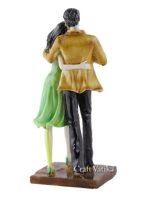 Handmade Love Couple Figurine Showpiece 