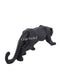 Geometric Polyresin Black Panther Decorative Showpiece