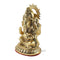 Gold platted Blessing Sculpture of Ganesha Worship Statue