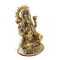 Gold Plated Goddess Lakshmi Sitting Posture Murti Showpiece