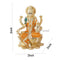 Gold Plated Statue of Lakshmi Murti Statue - Diwali Idol