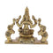 Brass Sitting Goddess Laxmi Idol Murti Statue