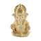 Ceramic Lord Ganesha idol With Golden Jhula