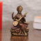 Saraswati Ma Statue Polyresin Playing Vaani Saraswati Mata Showpiece