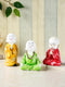 Handcrafted Polyresin Set Of 3 Baby Buddha Monk Idol Showpiece Bmas107