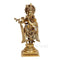 Lord Krishna Playing Flute Sculpture Decorative Statue