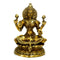 Brass Sitting Lakshmi Maa Idol Murti Statue 