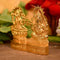 Metal Sitting Blessing Goddess Laxmi Ganesh Idol Murti