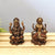 Bronze Resin Idol of Ganesha-Goddess Lakshmi Showpiece