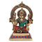 Laxmi Statue with Turquoise Inlay Blessing Shrine Figurine