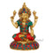 Hindu Goddess Lakshmi Idol in Blessing Sculpture Decorative Statue