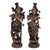 Pair Set of Radha Krishna Statue - Temple Bronze Figurine