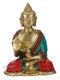 Brass Lord Buddha Idol Showpiece Bts196