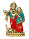 Radha Krishna Brass Divine Idol With Stone Work Figurine Rkts113