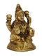 Goddess Lakshmi God Ganesha Brass Deity Figurine Lgbs142