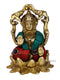 Handmade Lakshmi Idol Sitting On Lotus Decorative Showpiece Lts114