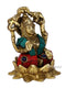 Handmade Lakshmi Idol Sitting On Lotus Decorative Showpiece Lts114