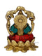 Handmade Lakshmi Idol Sitting On Lotus Decorative Showpiece Lts114