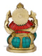 Lord Ganpati Idol In Blessing Sculpture Showpiece Gts233