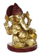 Brass Blessing Ganesh Murti Idol Statue Gbs118