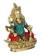 God Of Wealth Kuber Figurine - Home Decor Brass Statue Kuts104