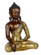 Brass Meditating Bhumisparsha Buddha Idol Statue Bbs269