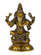 Brass Blessing Ganesh Murti Idol Statue Gbs117