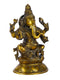 Brass Blessing Ganesh Murti Idol Statue Gbs117