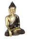 Brass Blessing Buddha Idol With Sacred Kalash Statue Bbs167