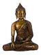 Tibet Antique Bhumisparsha Buddha Brass Statue Bbs171