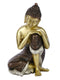 Thinking Buddha Brass Idol Murti Statue Bbs163