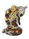 Brass Happy Laughing Buddha Idol Showpiece Good Luck Fengshui Vastu