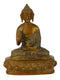 Brass Blessing Buddha Idol With Scared Kalash On Lotus Statue Bbs233