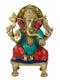 Ganpati Blessing Statue Puja Murti