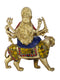 Brass Durga Idol On Lion Murti Showpiece Dbs106