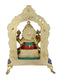 God Ganpati Sitting On Throne Decorative Statue Gts245