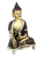 Brass Meditating Gautam Buddha Idol Statue With Sacred Kalash Bbs160