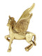 Brass Golden Flying Horse With Wings Decorative Showpiece Dfbs163-Gold