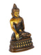 Brass Buddha Gautam Buddhist Idol Showpiece With Sacred Kalash Bbs264