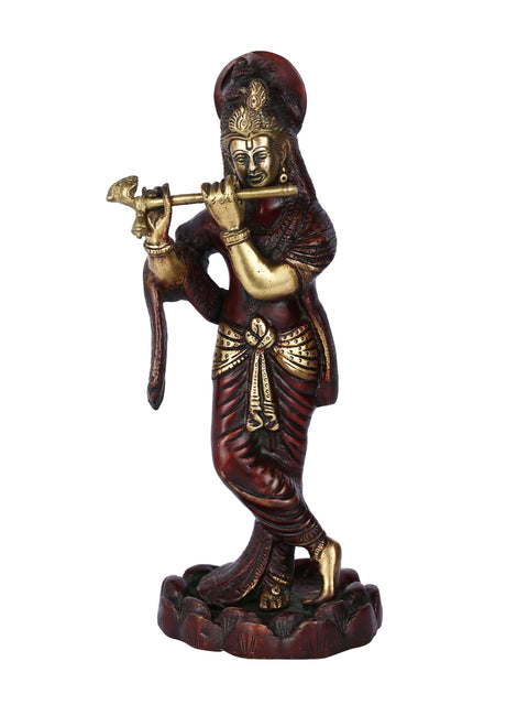 Brass Krishna Statue Kbs118